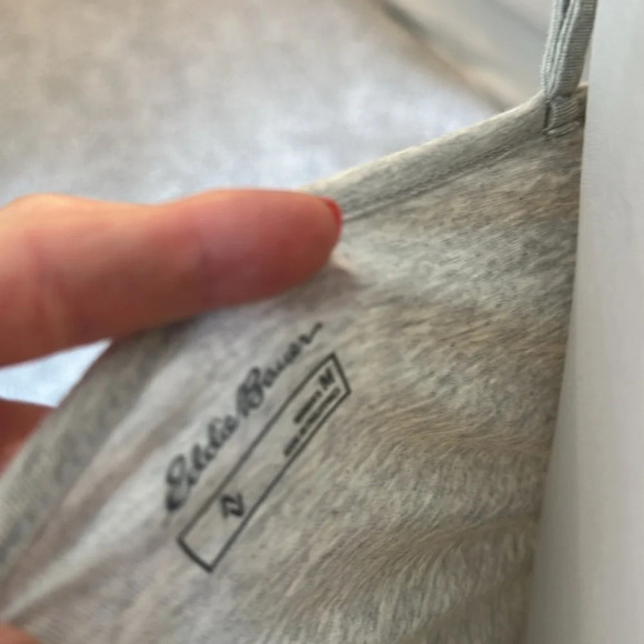 Eddie Bauer Silver Heather Camisole, Medium, EUC, Adjustable Straps - Picture 7 of 8